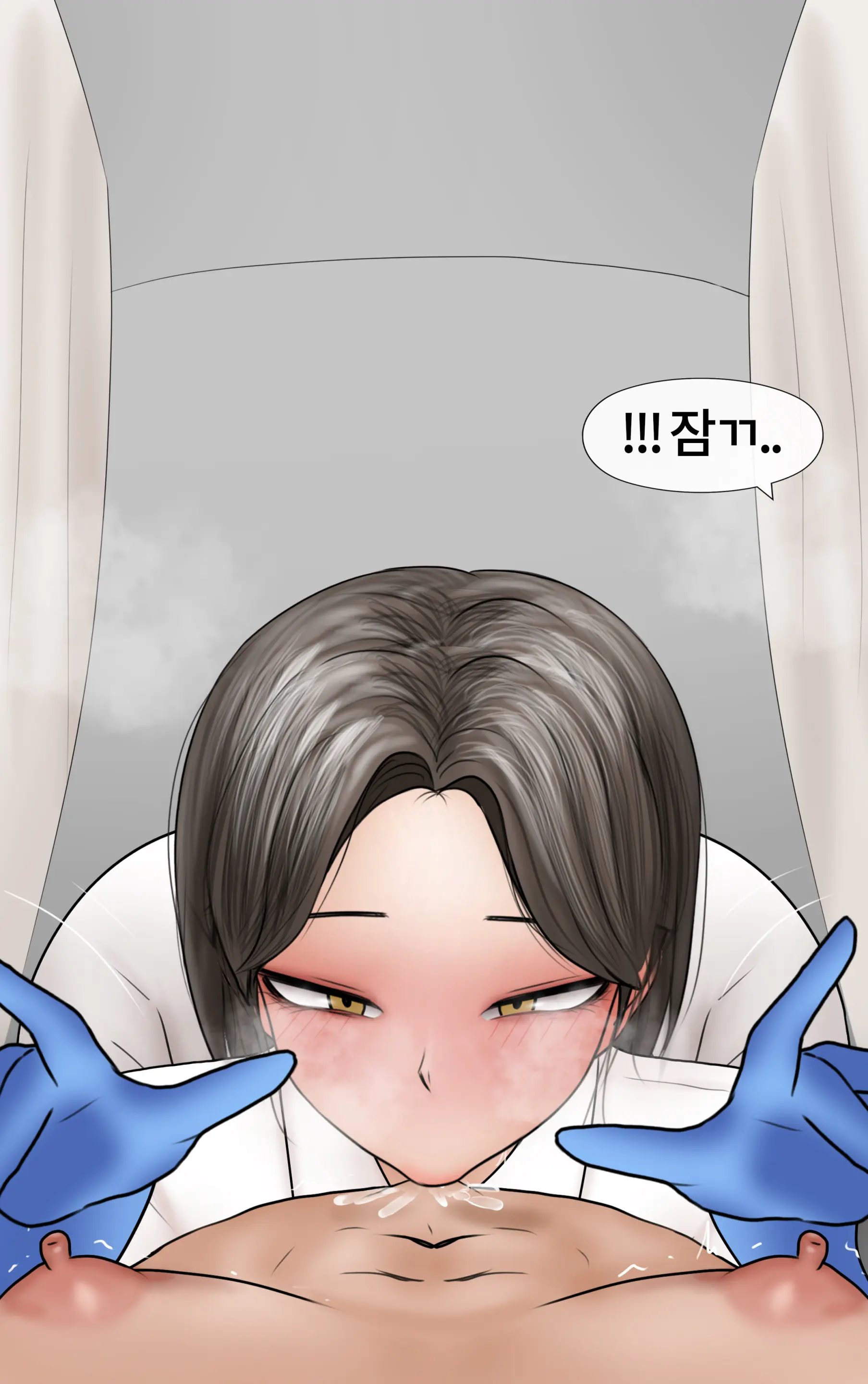 쿨계 간호사 여친이 내 작은 꼬추를 너무 좋아함 Cool Nurse GF Obsessed My Tiny Dick